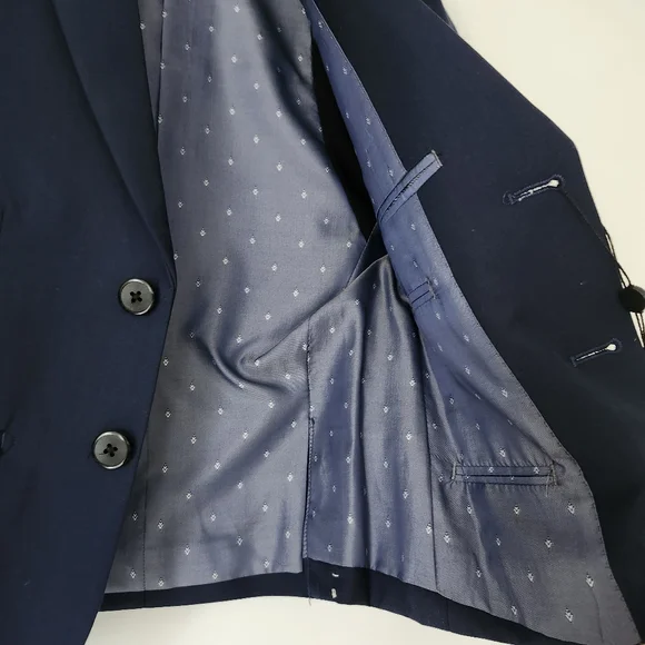FABIAN Couture 1910 BOY’s Power Stretch Suit Separates in Navy Blue BLAZER Sz 6B - Picture 7 of 10
